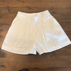 DU PARADIS Linen Shorts
